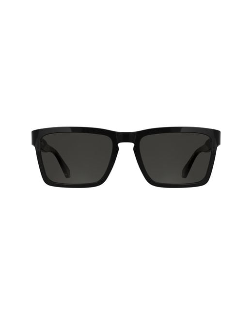 Calvin Klein Black Ckj25617S 001 Sunglasses Acetate Smoke Squared Normal for men