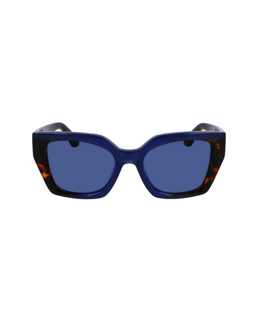 Ferragamo Black Sf2035S 424 Sunglasses Acetate Butterfly Normal