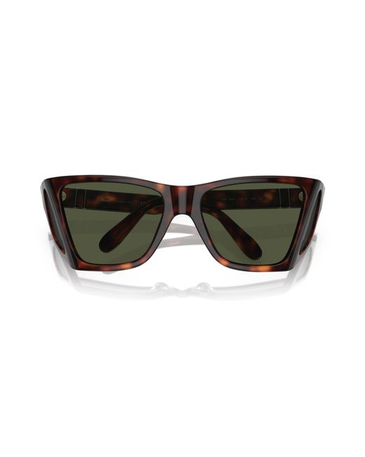 Persol Black Po0009 24/31 Sunglasses Acetate Squared Normal for men