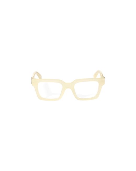 Off-White c/o Virgil Abloh Black Ow5008 Style 21 6200 Optical Frames Acetate Squared