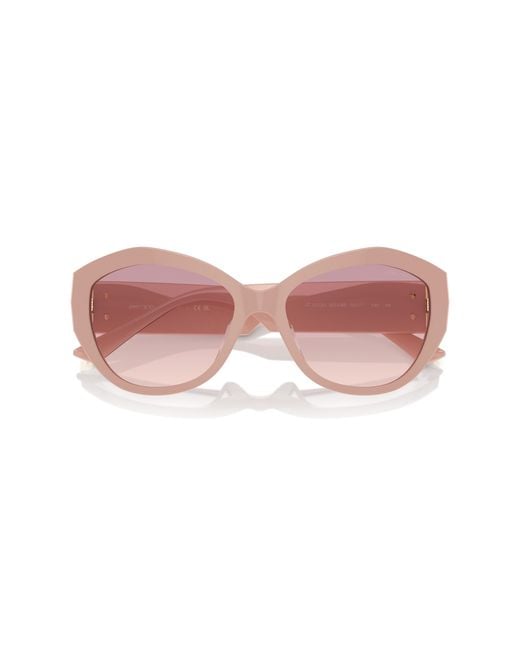 Jimmy Choo Black Jc5013U 501468 Sunglasses Acetate Butterfly Normal Shaded