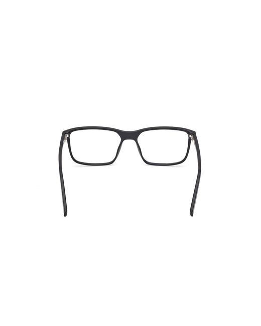 Timberland Black Tb50065 002 Optical Frames Injected Squared Normal for men