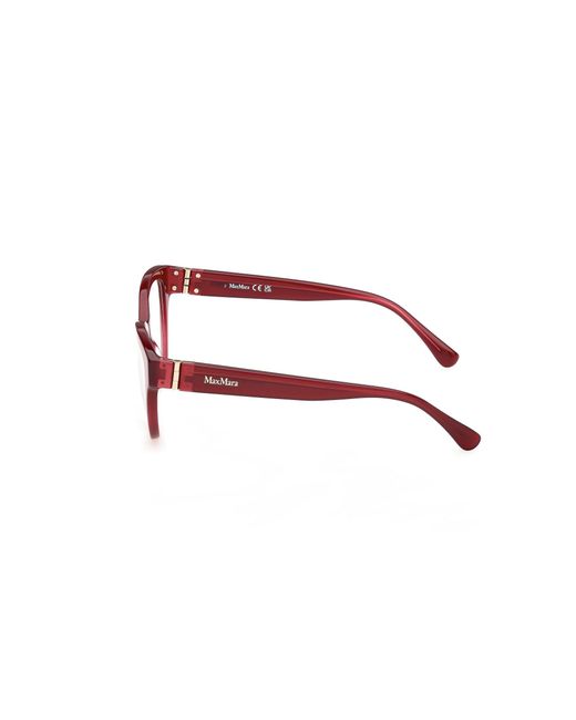 Max Mara Black Mm5230 069 Optical Frames Acetate Round Normal