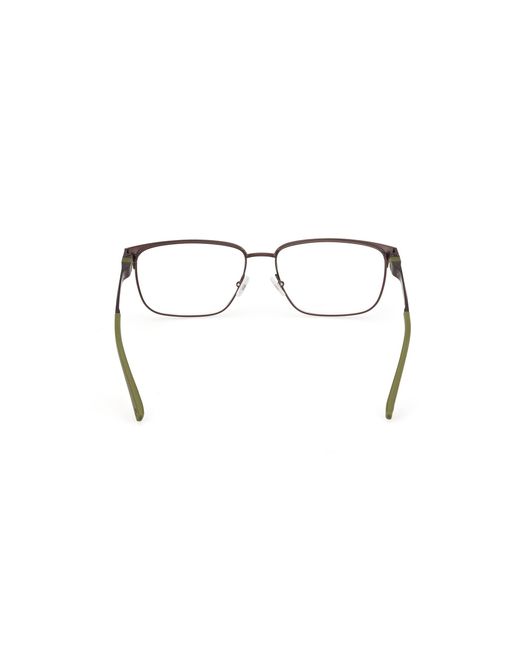 Timberland Black Tb50027 049 Optical Frames Metal Squared Normal for men