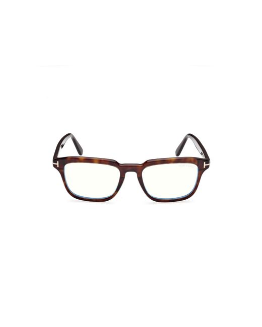 Tom Ford Black Ft6032-B 052 Optical Frames Acetate Squared Normal for men