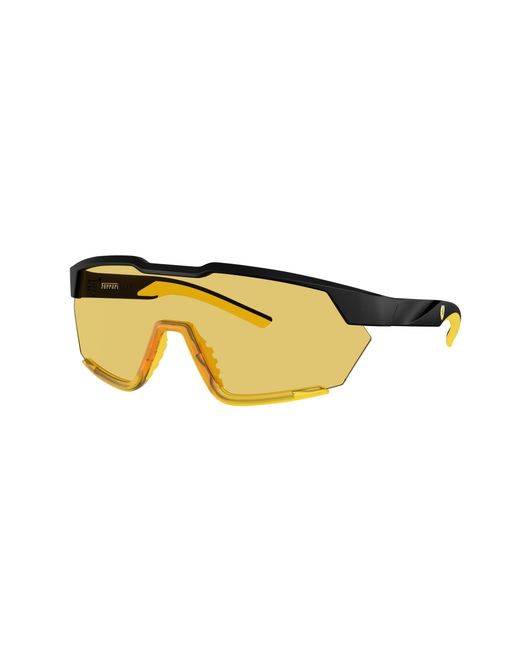 FERRARI SCUDERIA Black Fz6018U 504/V9 Sunglasses Injected Geometric Normal for men
