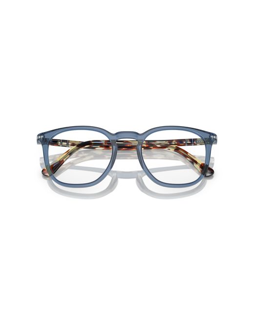 Persol Black Po3318V 1202 Optical Frames Acetate Transparent Pantos Normal