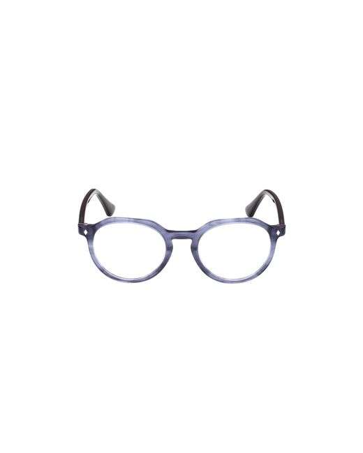 Web Black We5427 092 Optical Frames Acetate Round Normal for men