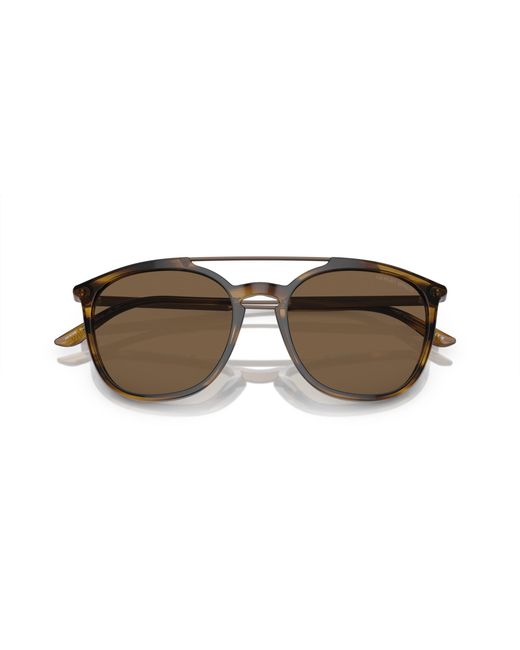Giorgio Armani Black Ar8198 603773 Sunglasses Acetate Squared Normal for men