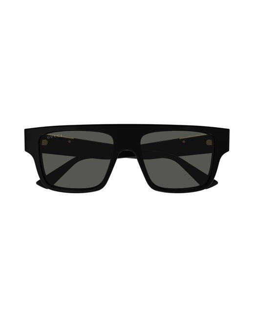 Gucci Black Gg1960S 002 Sunglasses Acetate Squared for men