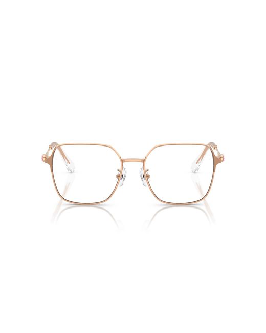 Swarovski Black Sk1020D 4014 Optical Frames Metal Geometric Normal