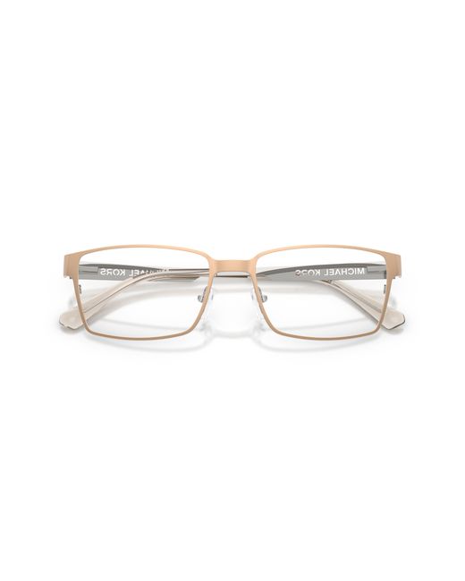 Michael Kors Black Mk3107 Arusha 1014 Optical Frames Metal Transparent Squared Normal for men