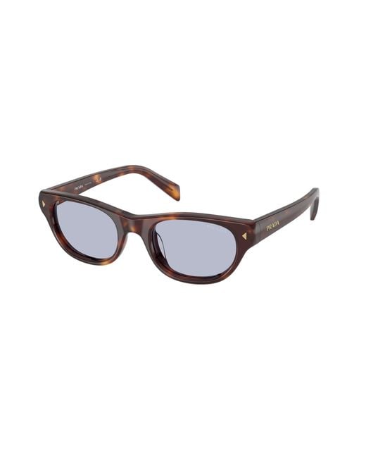 Prada Black Pr C08S 15W30X Sunglasses Acetate Cat Eye Normal
