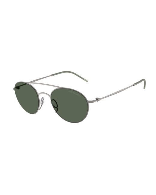 Giorgio Armani Black Ar6169 300371 Sunglasses Metal Round Normal for men