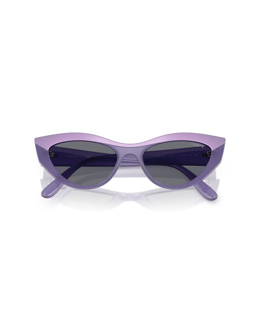 Vogue Eyewear Black Vo5637Su 3219/1 Sunglasses Nylon Cat Eye Normal
