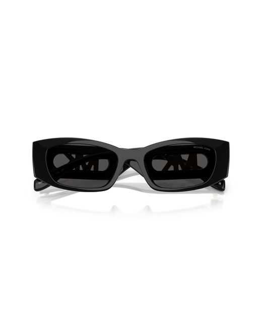 Michael Kors Black Mk2243U Rhodes 300587 Sunglasses Injected Geometric Normal