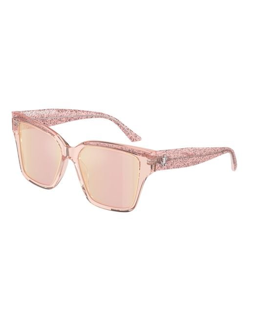 Jimmy Choo Black Jc5003 5039/Z Sunglasses Acetate Pillow Normal Mirror