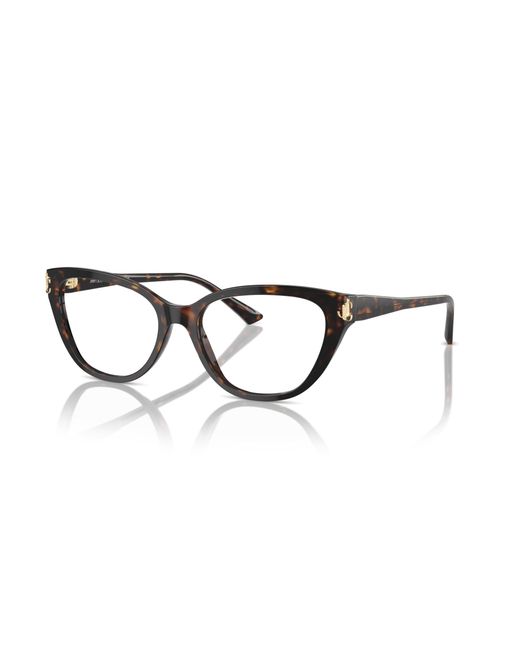 Jimmy Choo Black Jc3011 5002 Optical Frames Acetate Cat Eye