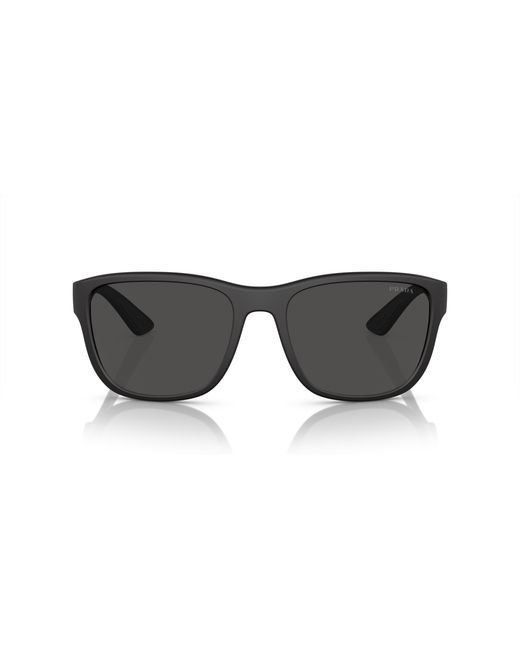 Prada Linea Rossa Black Ps 01Us Active Dg05S0 Sunglasses Nylon Pillow Normal for men
