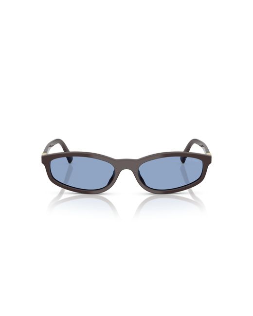 Miu Miu Black Mu A06S 22C60O Sunglasses Acetate Geometric Normal