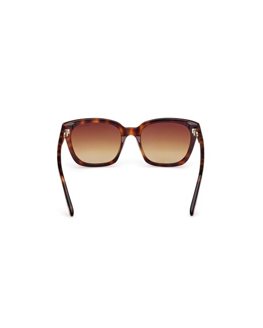 Tom Ford Black Ft1216 Haylay 53F Sunglasses Acetate Squared Normal