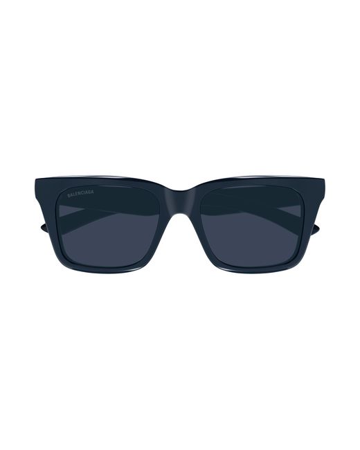 Balenciaga Black Bb0467S 004 Sunglasses Acetate Squared for men