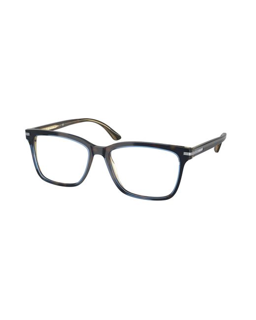 Prada Black Pr 14Wv Zxh1O1 Optical Frames Acetate Squared Normal for men