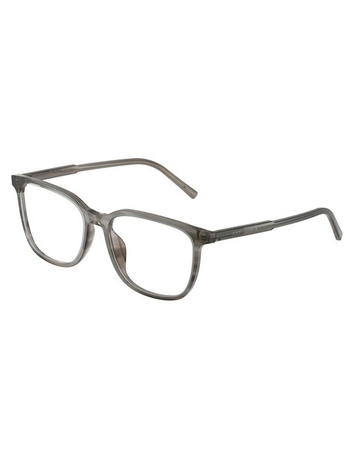 Dolce & Gabbana Black Dg3445 3479 Optical Frames Acetate Transparent Squared Normal for men