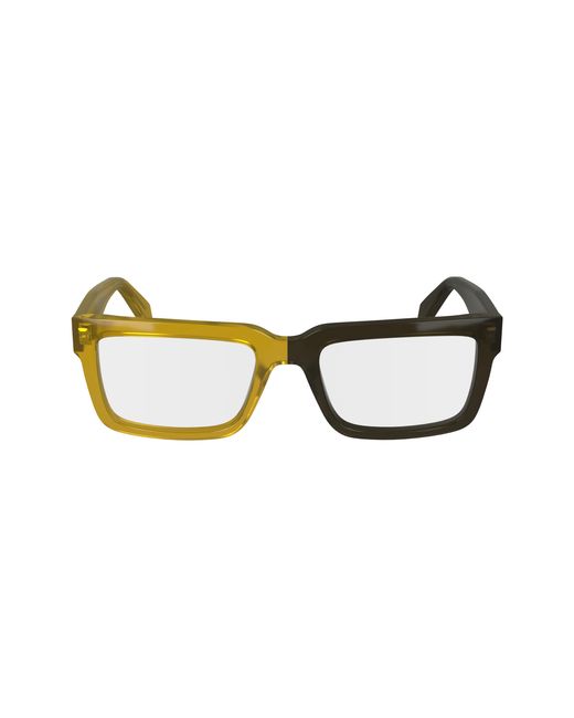 Calvin Klein Black Ckj24616 275 Optical Frames Acetate Squared Normal for men