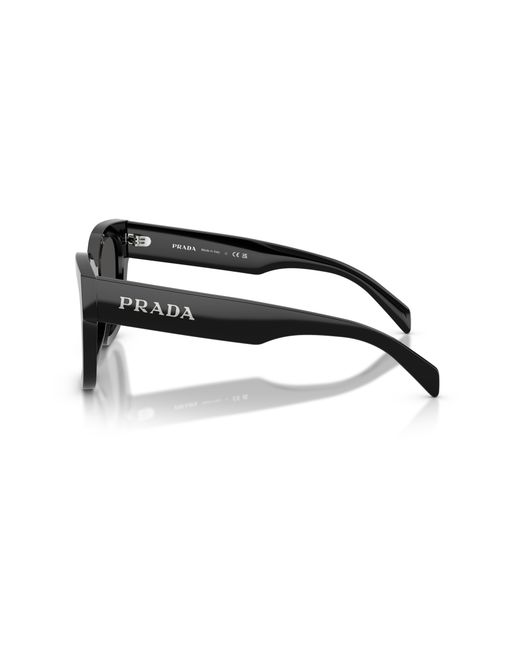 Prada Black Pr C04S 16K08Z Sunglasses Acetate Squared Normal