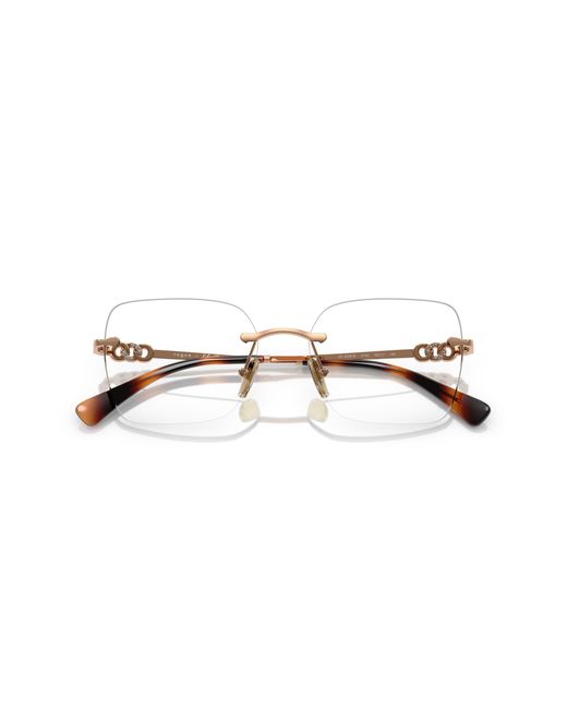 Vogue Eyewear Black Vo4320B 5152 Optical Frames Metal Squared Normal