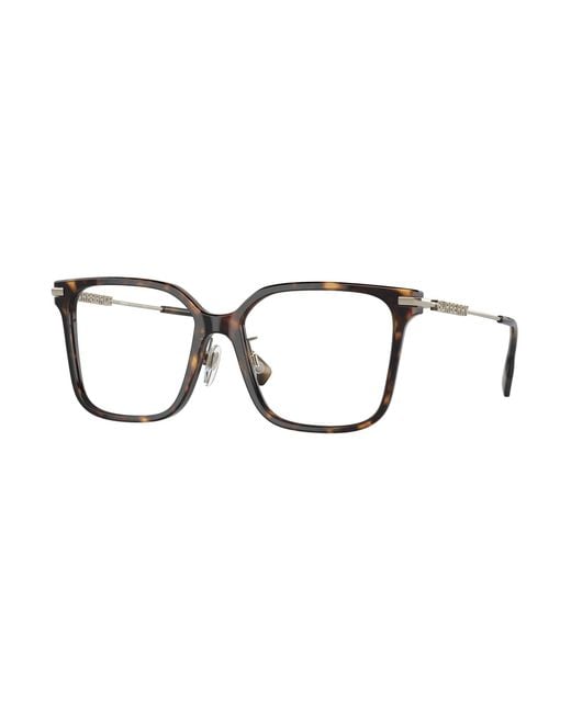 Burberry Black Be2376 Elizabeth 3002 Optical Frames Acetate Transparent Squared Normal