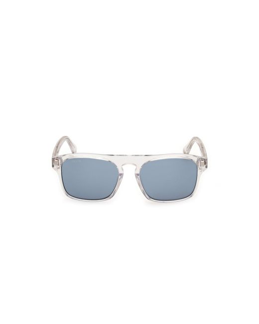 Web Black We0373 26V Sunglasses Acetate Squared Normal for men