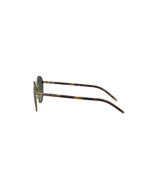 Polo Ralph Lauren Green Ph3133 932471 Sunglasses Metal Pantos Normal for men
