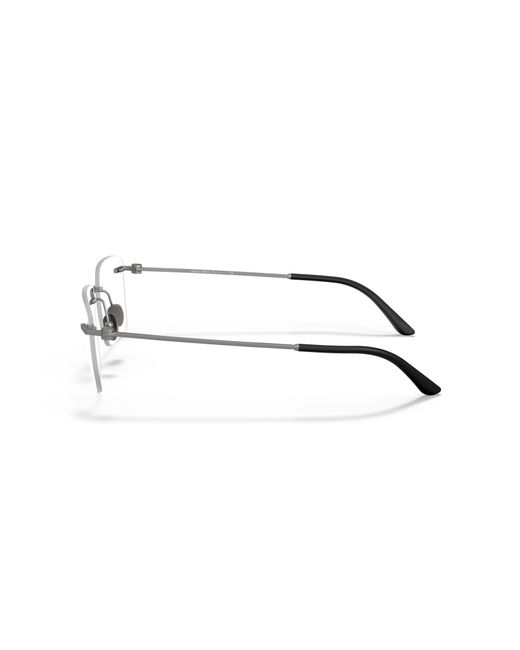 Giorgio Armani Black Ar5124 3003 Optical Frames Metal Squared Normal for men