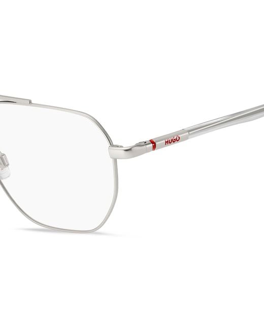 Boss Black Hg 1354 Ctl Optical Frames Metal Round Normal for men