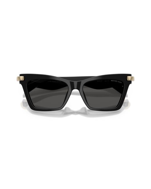 Michael Kors Black Mk2276U Grand Cayman 300587 Sunglasses Acetate Cat Eye Normal