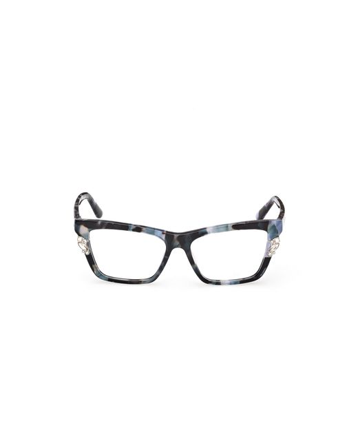 Guess Black Gm50048 092 Optical Frames Acetate Squared Normal