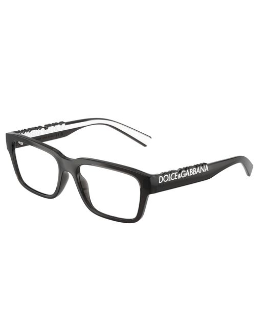 Dolce & Gabbana Black Dg5112 501 Optical Frames Injected Squared Normal