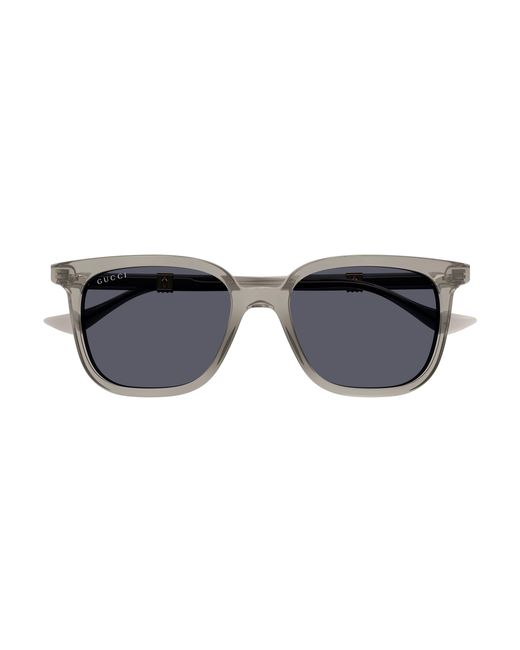 Gucci Black Gg1493S 003 Sunglasses Acetate Squared for men