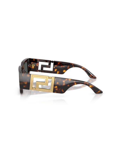 Versace Black Ve4506U 108/87 Sunglasses Injected Squared Normal for men