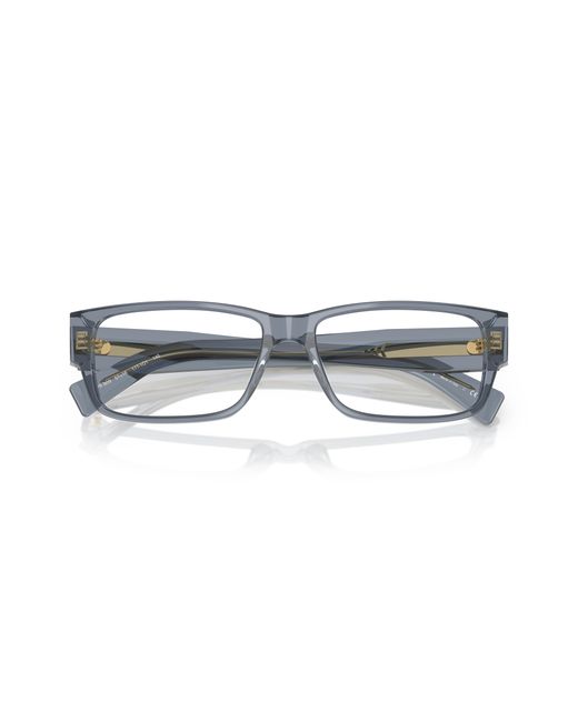 Prada Black Pr B09V 17T1O1 Optical Frames Acetate Transparent Squared Normal for men