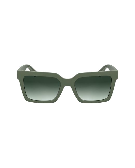 Calvin Klein Green Ckj25602S 302 Sunglasses Bio-Inject Squared Normal