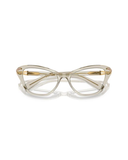 Swarovski Black Sk2031 3003 Optical Frames Acetate Cat Eye Normal