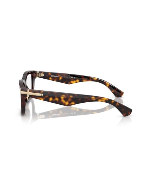 Burberry Black Be2419 3002 Optical Frames Acetate Transparent Squared Normal for men