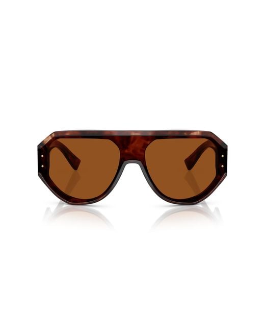 Dolce & Gabbana Black Dg4481 322273 Sunglasses Acetate Pilot Normal for men
