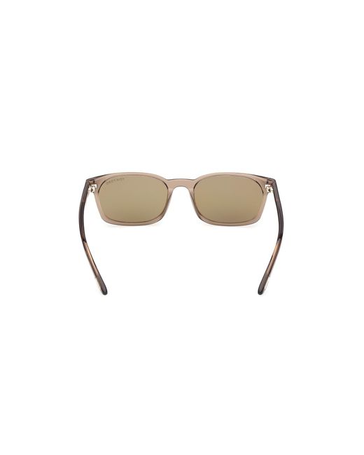 Tom Ford Black Ft1300 Miles-02 45N Sunglasses Acetate Squared Normal for men