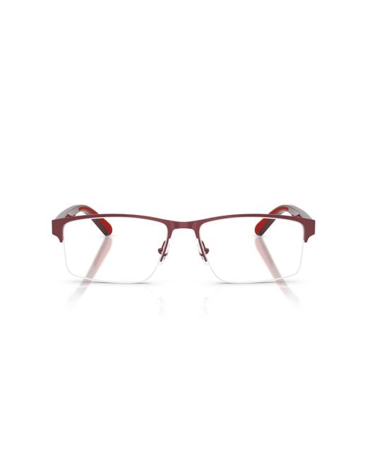 FERRARI SCUDERIA Black Fz7015 132 Optical Frames Metal Pillow Normal for men