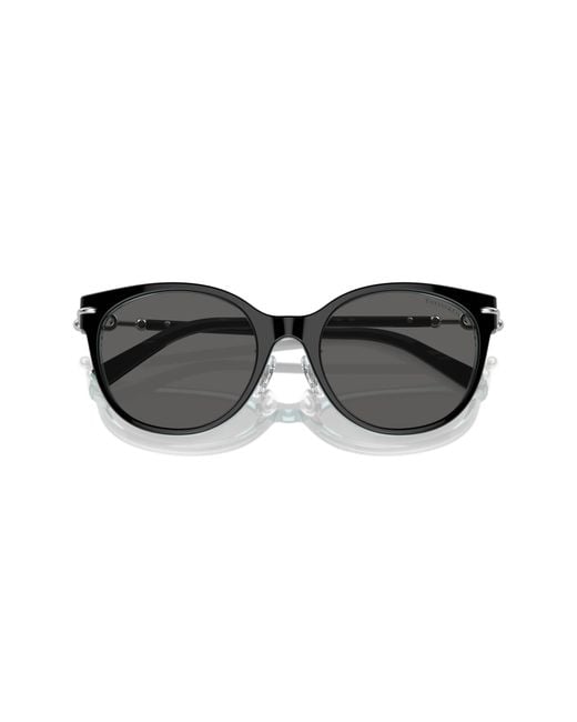 Tiffany & Co Black Tf4223D 8285S4 Sunglasses Acetate Cat Eye Normal