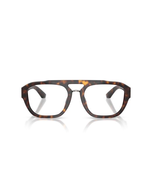 Dolce & Gabbana Black Dg3415 502 Optical Frames Acetate Pilot Normal for men